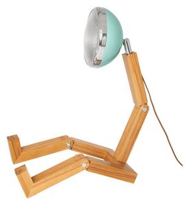 Mega Mr. Wattson LED Lamp Ash - Tiffany Green