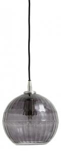 Nordal - NYX hanging lamp, cut glass, smoke