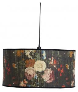 Nordal - BAUBO hanging lamp, L, flower print