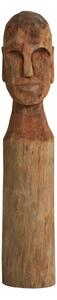 Nordal - CUBA bust, natural wood, large