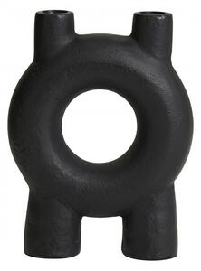 Nordal - OJA candle holder, large, black