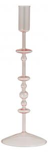 Nordal - CHIROS candleholder, L, light pink