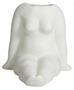 Nordal - AVAJI sitting full body, vase, white