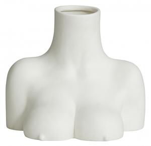 Nordal - AVAJI upper body, vase, white