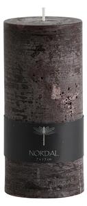 Nordal - Candle, burgundy, L