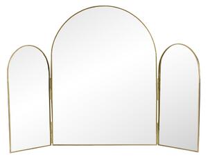 Nordal - RUKIA table mirror, 3 parts, golden