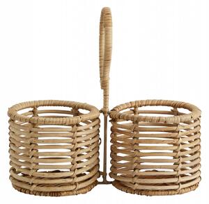 Nordal - ZADAR rattan holder, S, nature