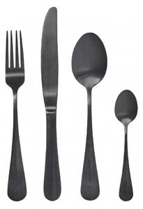 Nordal - BLACK cutlery, s/4