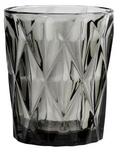 Nordal - DIAMOND drinking glass, S, smoke