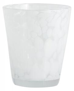 Nordal - TEPIN drinking glass, clear/white