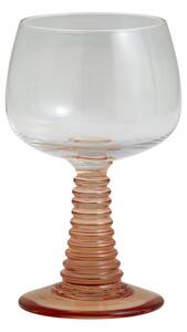 Nordal - GORM wineglass, pink stem