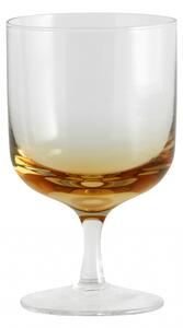 Nordal - JOG white wine glass, clear/amber