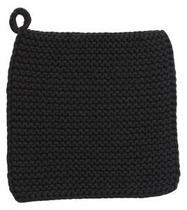 Nordal - MIRA pot holder, knit, black