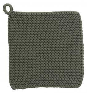 Nordal - MIRA pot holder, knit, army green