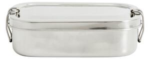 Nordal - CANI lunch box,square, L,stainless steel