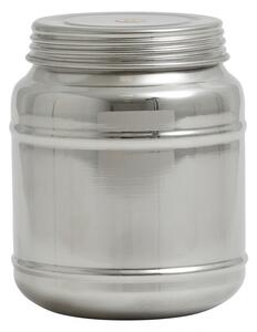 Nordal - CANI can w/lid, high, M, stainless steel