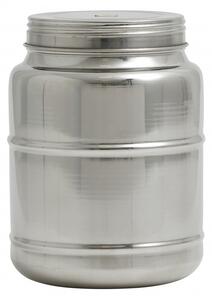 Nordal - CANI can w/lid, high, L, stainless steel