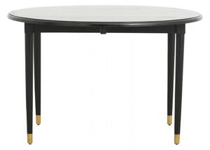 Nordal - AHR round table, folding, black wood