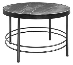 Nordal - MIDNIGHT coffee table, black marble