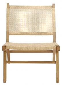 Nordal - VASAI lounge chair, natural