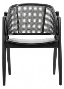 Nordal - WICKY lounge chair, black/black