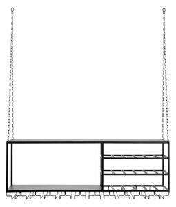 Nordal - LOFT rack/shelf, L, black