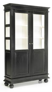 Nordal - NOVA double cabinet, black/off white