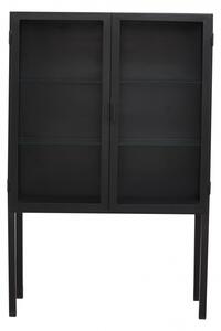 Nordal - GRADE display cabinet, 2 doors, black