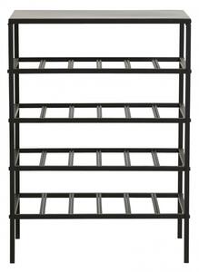 Nordal - LORENZO wine rack, L, black