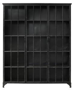 Nordal - DOWNTOWN cabinet, 3 doors, black