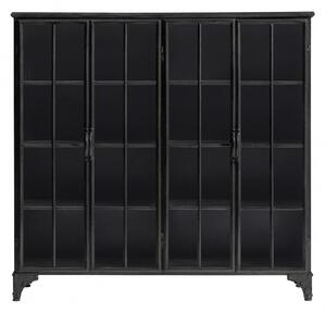 Nordal - DOWNTOWN cabinet, 4 doors, black