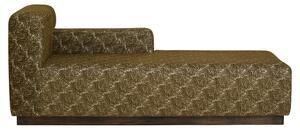 Nordal - AMUR chaise longue, jacquard, olive