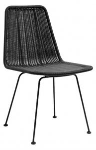 Nordal - IRONY dining chair, black