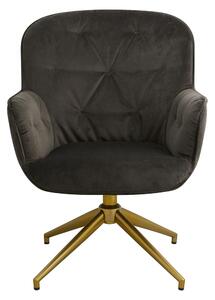 Nordal - LEA office chair, velvet