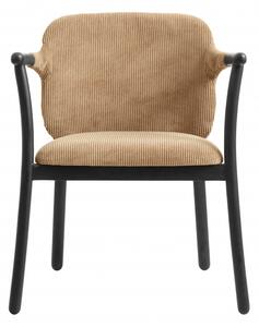 Nordal - ESRUM chair, black/sand