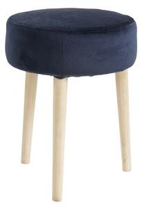 Nordal - Stool, navy, velvet