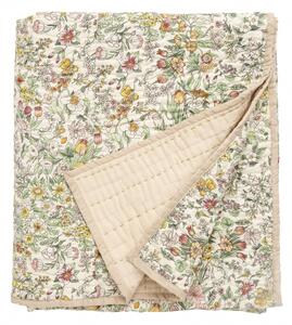 Nordal - Quilt w/flowers, light pink back