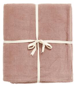 Nordal - YOGA cotton blanket, rose