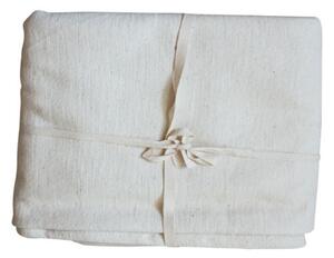 Nordal - YOGA cotton blanket, natural