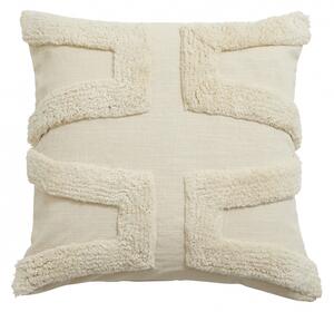 Nordal - KUMA cushion cover, off white, rya