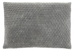 Nordal - MIZAR cushion cover, grey, velvet