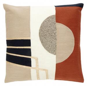 Nordal - CRUZ cushion cover, 2 semi-circles