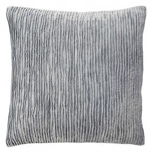 Nordal - POLARIS cushion cover, grey velvet