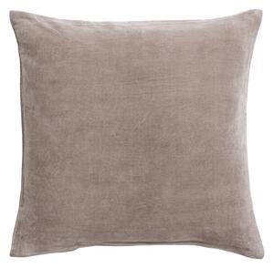 Nordal - DREAM cushion cover, warm grey, velvet