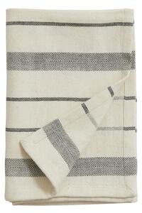 Nordal - LYNX tea towel, off white/black stripes