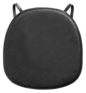 Nordal - SKIN leather seat pad, black