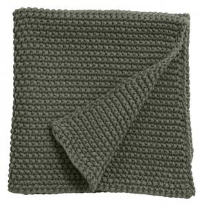 Nordal - MERGA dish cloth, knit, army green