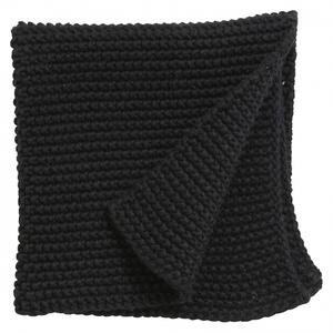 Nordal - MERGA dish cloth, knit, black