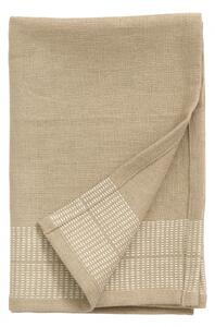 Nordal - SIRIUS tea towel, sand w/white stitching