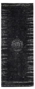 Nordal - GRAND woven rug, dark grey/black